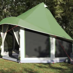 Tipi Tent met dak met opslag 404 x 370 x 270 cm taft><noscript><img width=