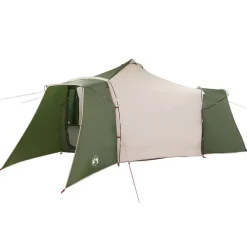 Tipi Tent met dak met opslag 492 x 492 x 275 cm taft>vidaXL Hot