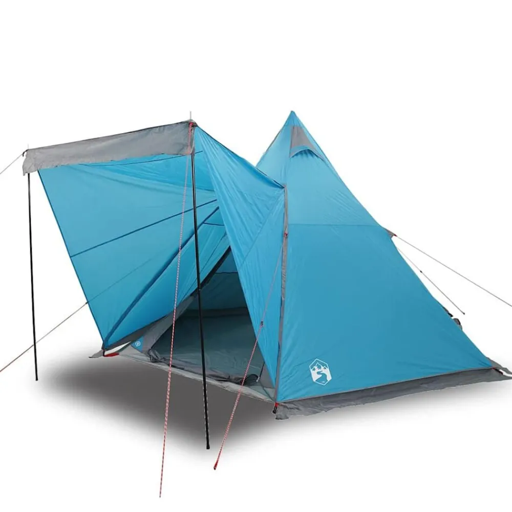 Buitensport*vidaXL Tipitent 6-persoons waterdicht Blauw