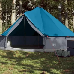 Buitensport*vidaXL Tipitent 6-persoons waterdicht Blauw