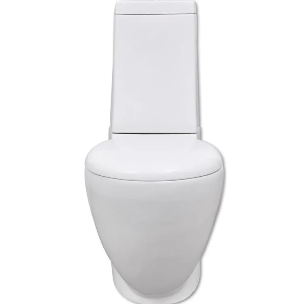 Toilet- en bidetset keramiek wit>vidaXL Online