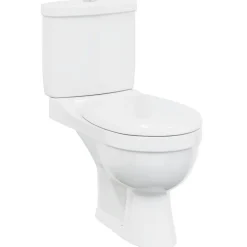 Sanitair & Loodgietersbenodigdheden*vidaXL Toilet met stortbak Wit