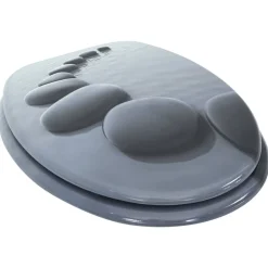 Toiletbril met soft-close deksel stenen MDF><noscript><img width=