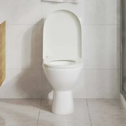 Toiletbril soft-close met quick-release ontwerp vierkant><noscript><img width=