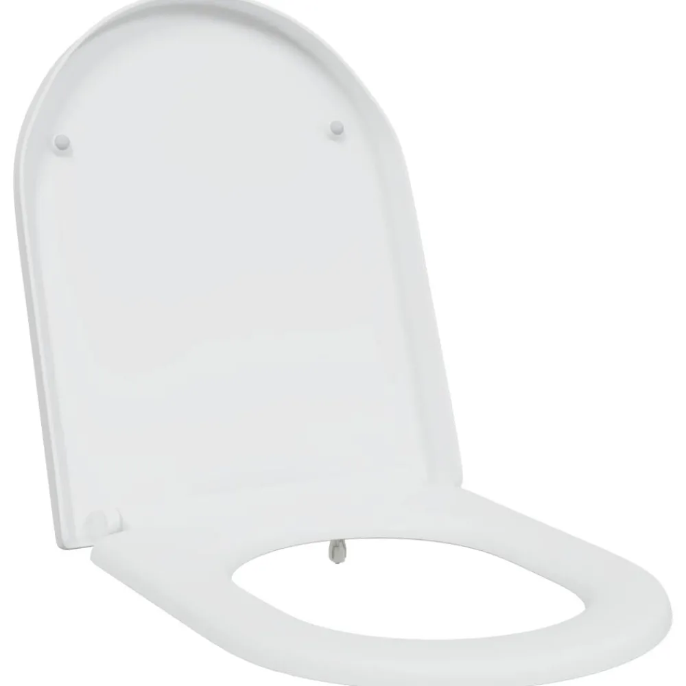 Sanitair & Loodgietersbenodigdheden*vidaXL Toiletzitting 49 x 36 x 4 cm Duroplast Wit