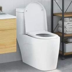 Sanitair & Loodgietersbenodigdheden*vidaXL Toiletzitting 49 x 36 x 4 cm Duroplast Wit