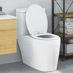 Sanitair & Loodgietersbenodigdheden*vidaXL Toiletzitting 47 x 37,5 x 3,8 cm Duroplast Wit