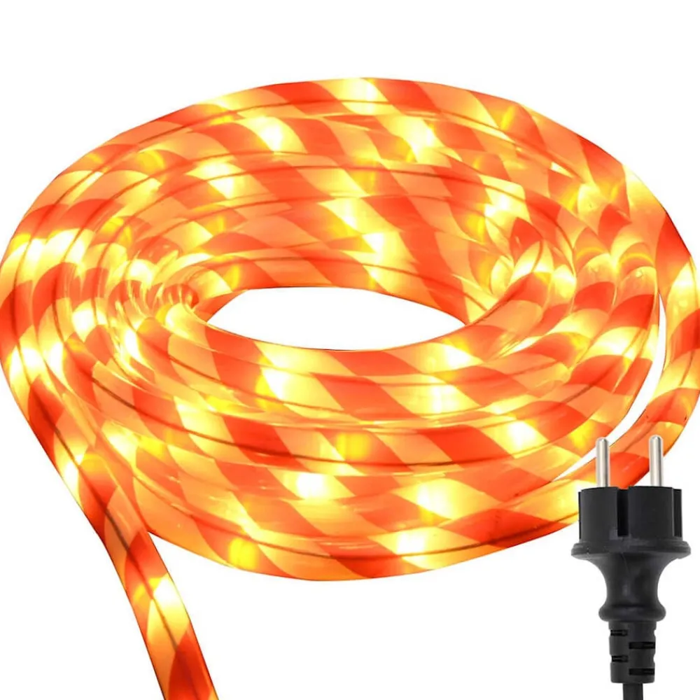 Touwenlicht met 120 LED Warmwit 5 m PVC>vidaXL Online
