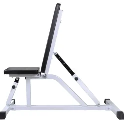 Fitness*vidaXL Trainingsbank met halterset 60,5 kg