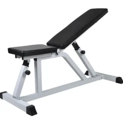 Fitness*vidaXL Trainingsbank met halterset 60,5 kg