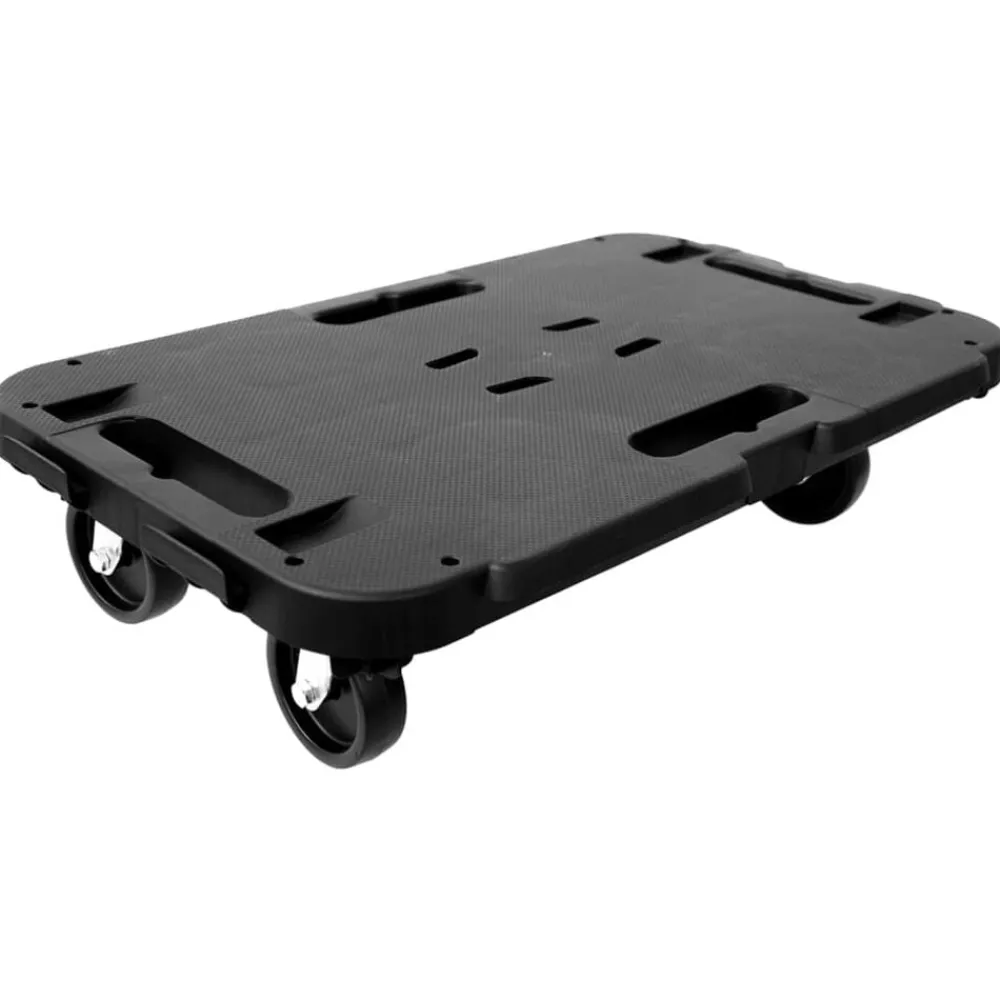 Gereedschap*vidaXL Transporttrolley 300 kg polypropeen zwart