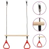 Babyspeelgoed*vidaXL Trapezestang met ringen
