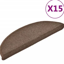 Trapmatten 15 st 56x17x3 cm Halfrond>vidaXL New