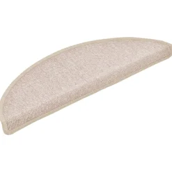 Huishoudelijke Benodigdheden*vidaXL Trapmatten 15 st 56x17x3 cm Halfrond Taupe