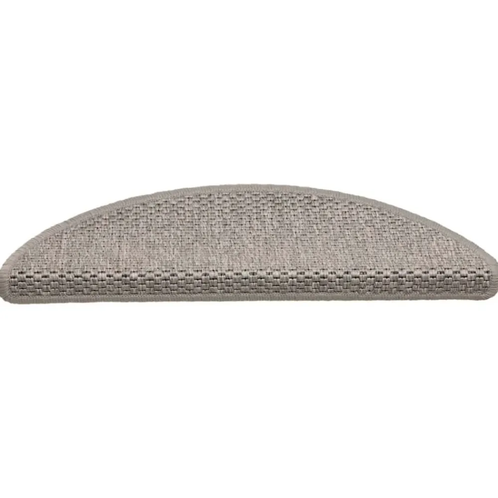 Trapmatten zelfklevend 15 st sisal-look 56x17x3cm kleurig>vidaXL Discount