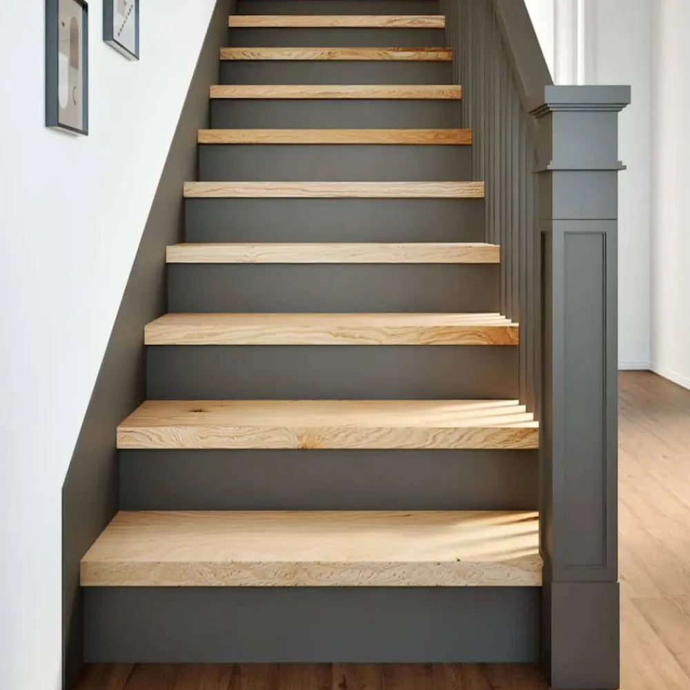 Traptreden 4 st 70x25x2 cm onbehandeld massief eikenhout>vidaXL Best