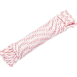 Trekkoord startkoord wit en rood Ø3 mm 10 m nylon>vidaXL Outlet