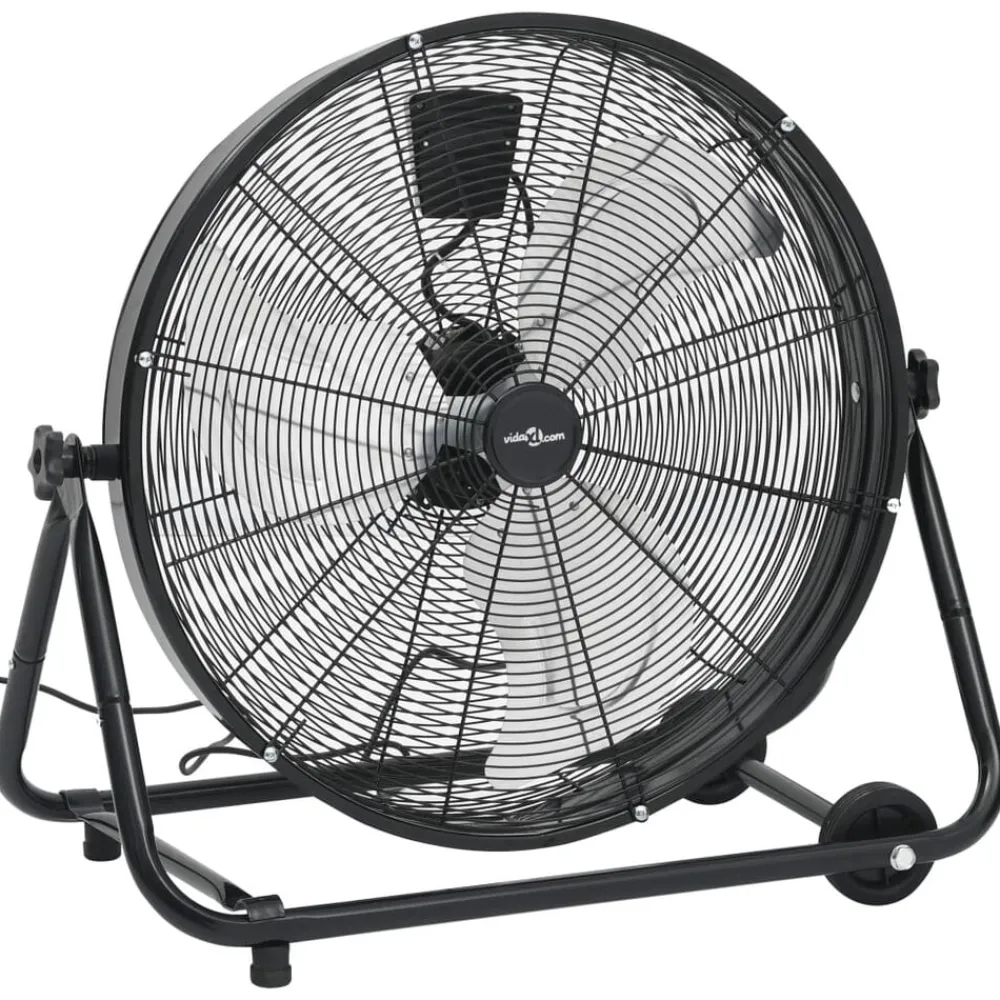Trommelventilator industrieel 172,5 W 60 cm zwart>vidaXL New