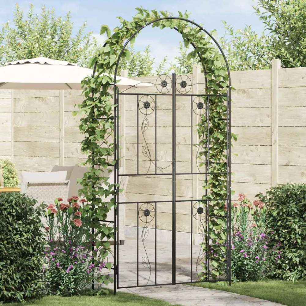 Tuin Boog Effen 115 x 37 x 226 cm>vidaXL Online