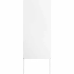 Woon- & Tuinaccessoires*vidaXL Tuin Privacy Screen Fretwerk 50 x 140 cm Koudgewalst staal Wit