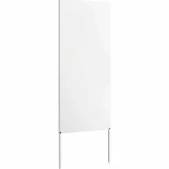 Woon- & Tuinaccessoires*vidaXL Tuin Privacy Screen Fretwerk 50 x 140 cm Koudgewalst staal Wit