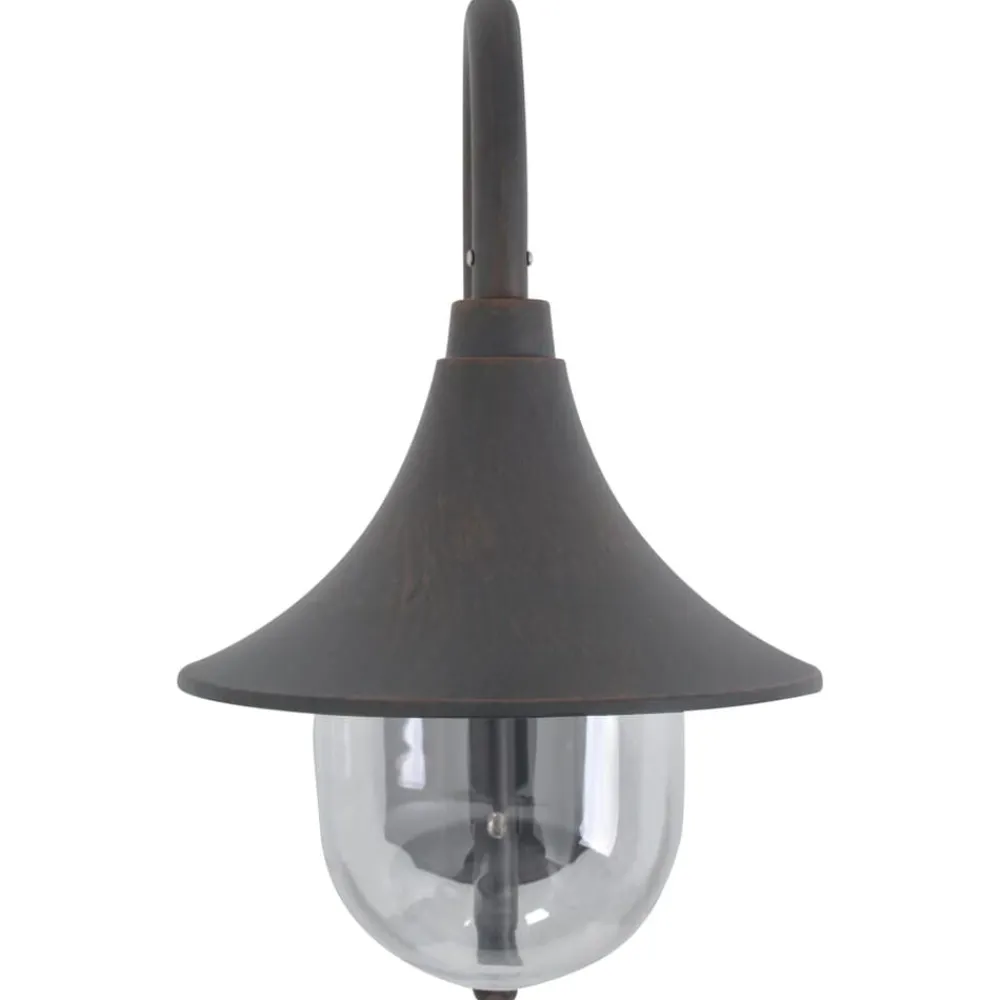 Tuin wandlamp E27 42 cm aluminium>vidaXL Discount
