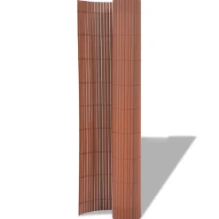 Tuinafscheiding dubbelzijdig 90x300 cm PVC>vidaXL Clearance