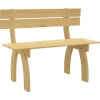 Tuinmeubelen*vidaXL Tuinbank 150 cm geïmpregneerd grenenhout