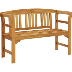 Tuinbank 114 cm massief acaciahout>vidaXL Online