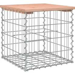 Tuinbank schanskorfontwerp 43x44x42 cm massief douglashout>vidaXL Clearance