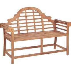 Tuinbank 127x58,5x92,5 cm massief teakhout>vidaXL