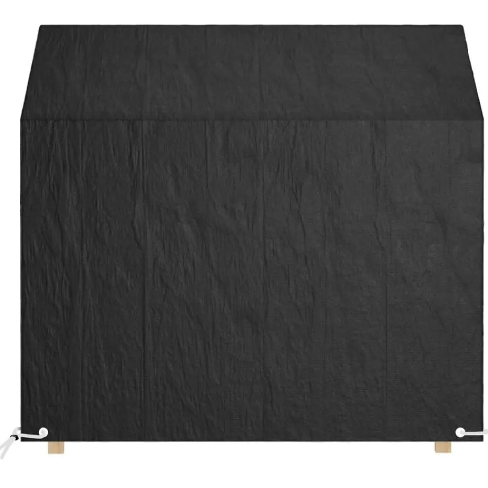 Accessoires Voor Tuinmeubelen*vidaXL Tuinbankhoes met 8 oogjes 130x70x70/88 cm polyetheen