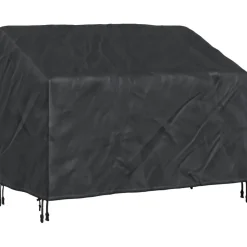 Tuinbankhoes Zwart 134 x 70 x 65 / 94 cm 420D Oxford Stof>vidaXL Online