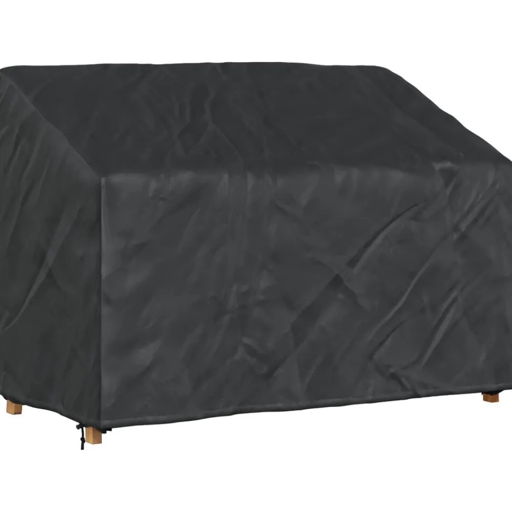 Tuinbankhoes Zwart 134 x 70 x 65 / 94 cm 420D Oxford Stof>vidaXL Online