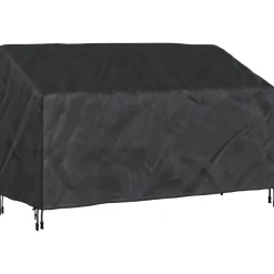 Accessoires Voor Tuinmeubelen*vidaXL Tuinbankhoes Zwart 165 x 70 x 65 / 94 cm 600D Oxford Stof
