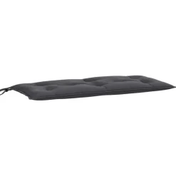 Woon- & Tuinaccessoires*vidaXL Tuinbankkussen 100x50x7 cm stof gemêleerd antracietkleurig antraciet mix