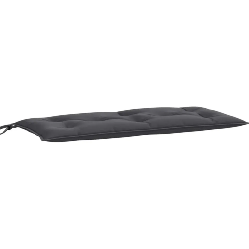 Woon- & Tuinaccessoires*vidaXL Tuinbankkussen 100x50x7 cm stof gemêleerd antracietkleurig antraciet mix