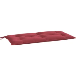 Woon- & Tuinaccessoires*vidaXL Tuinbankkussen 100x50x7 cm oxford stof Wijnrood
