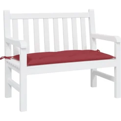 Woon- & Tuinaccessoires*vidaXL Tuinbankkussen 100x50x7 cm oxford stof Wijnrood