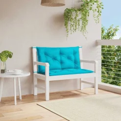 Tuinbankkussens 2 st 100x50x7 cm stof>vidaXL Clearance