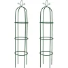 Tuin & Gazon*vidaXL Tuinboogtorens 2 st