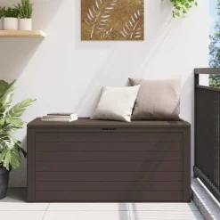 Tuinmeubelen*vidaXL Tuinbox 116x44x55 cm Bruin