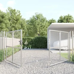 Tuinhek van gaas kleurig 300x125 cm gegalvaniseerd staal><noscript><img width=