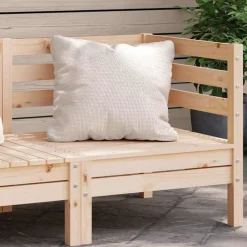 Tuinmeubelen*vidaXL Tuinhoekbank massief grenenhout Natuurlijk grenenhout