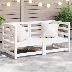 Tuinhoekbanken 2 st massief grenenhout>vidaXL Online