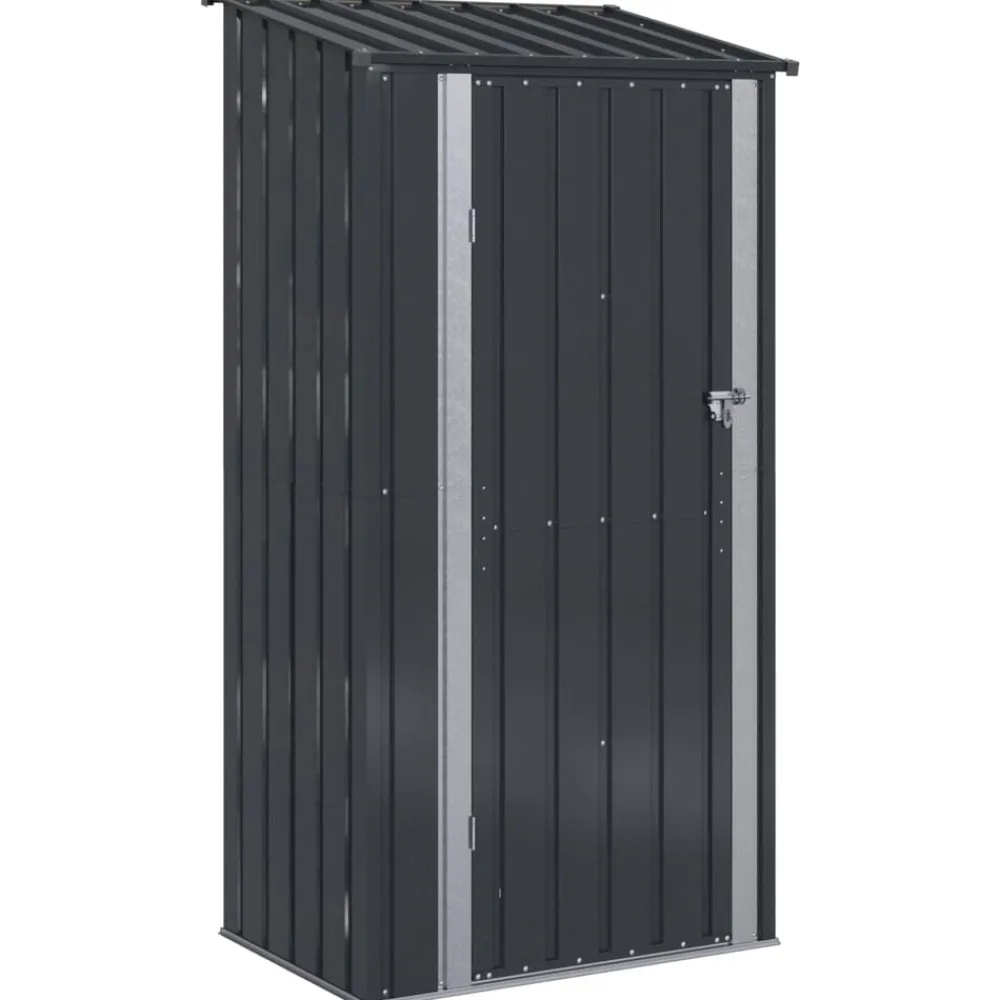 Tuin & Gazon*vidaXL Tuinhuisjes 103 x 74 x 200 cm Metaal Antraciet