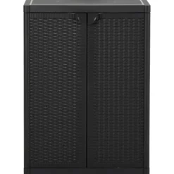 Tuinkast 65x45x88 cm polypropyleen rattan>vidaXL Outlet
