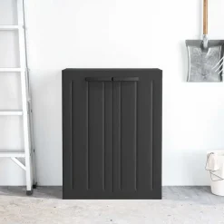 Kasten & Opbergmeubelen*vidaXL Tuinkast 65x37x85 cm polypropeen Zwart