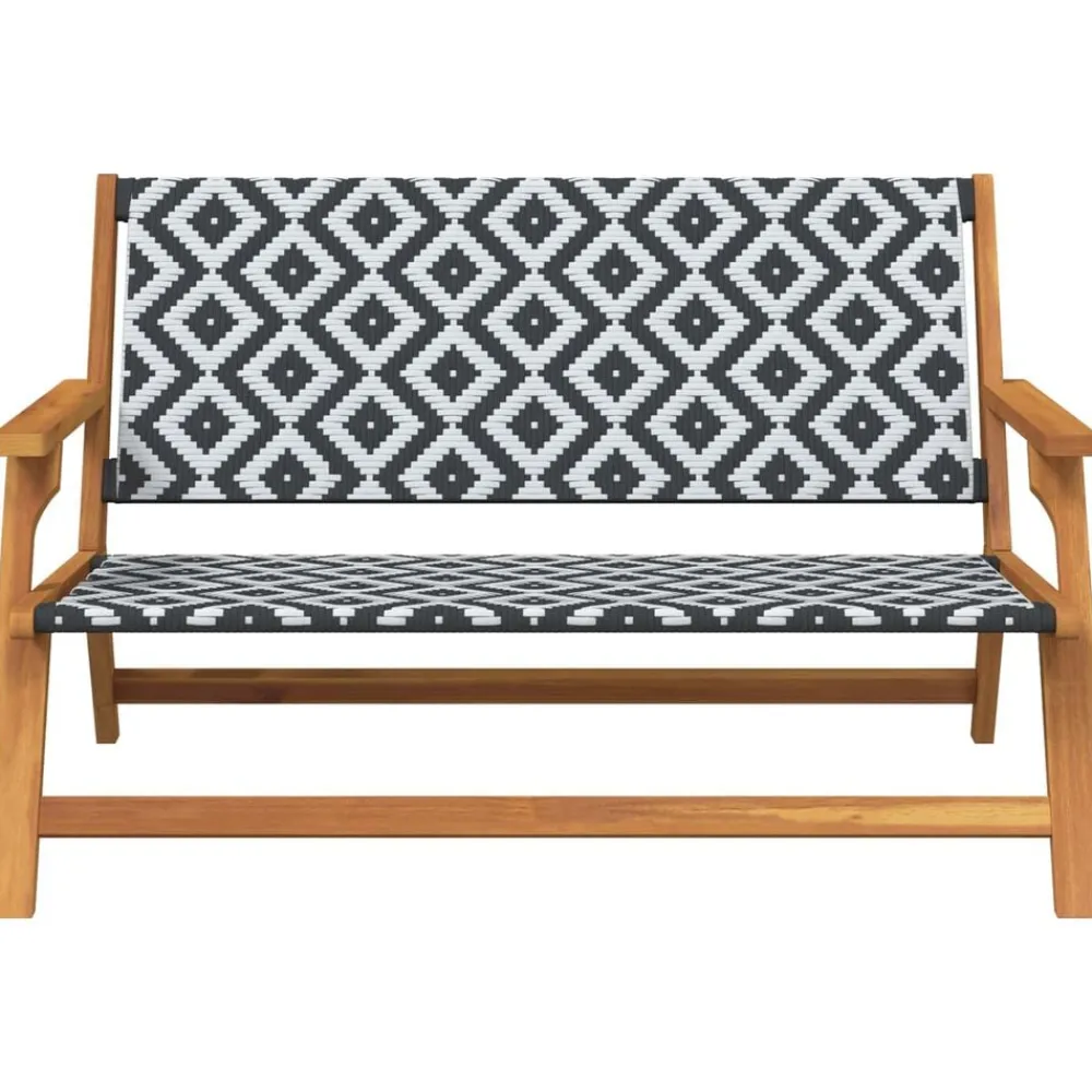 Tuinmeubelen 122 x 78 x 73 cm Massief Acaciahout>vidaXL