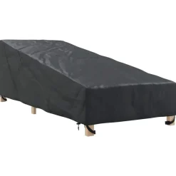 Tuinmeubelhoes Zwart 195 x 76 x 82 cm 420D Oxford stof><noscript><img width=